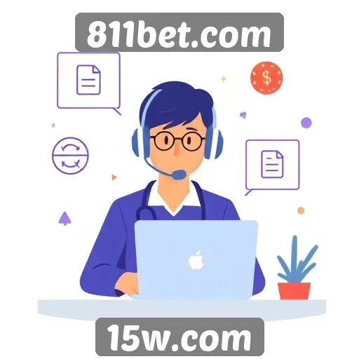 Recursos de suporte ao cliente no 811bet
